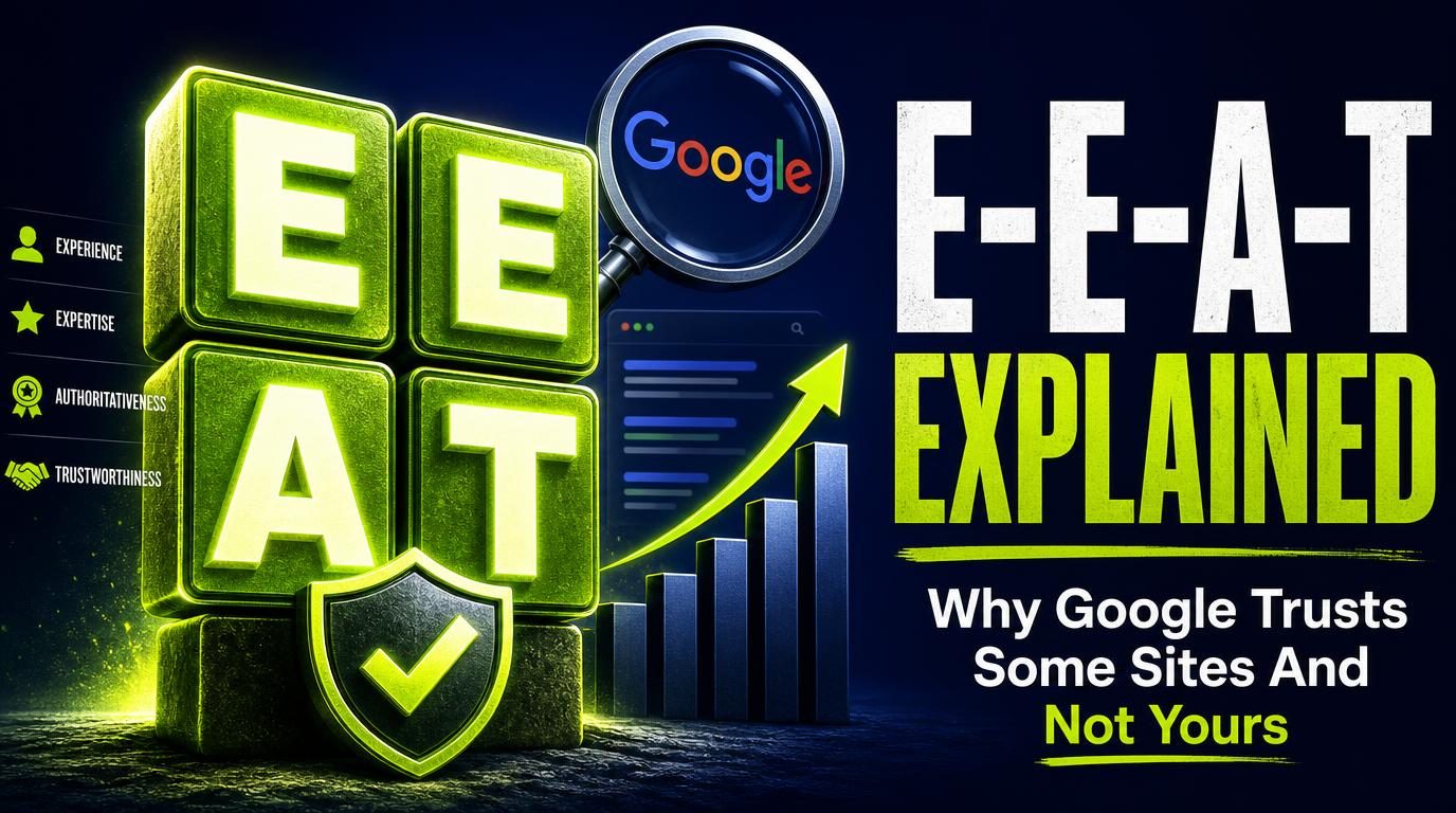 E-E-A-T Explained: How Experience, Expertise, Authority & Trust Help Your Website in 2026