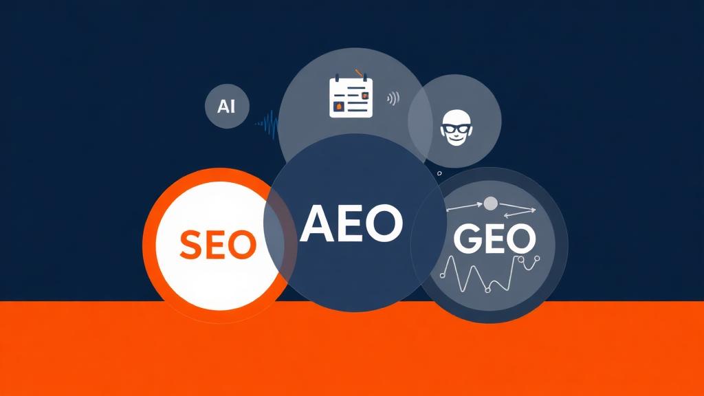 SEO vs AEO vs GEO: What's the Difference and Why It Matters for Your Business